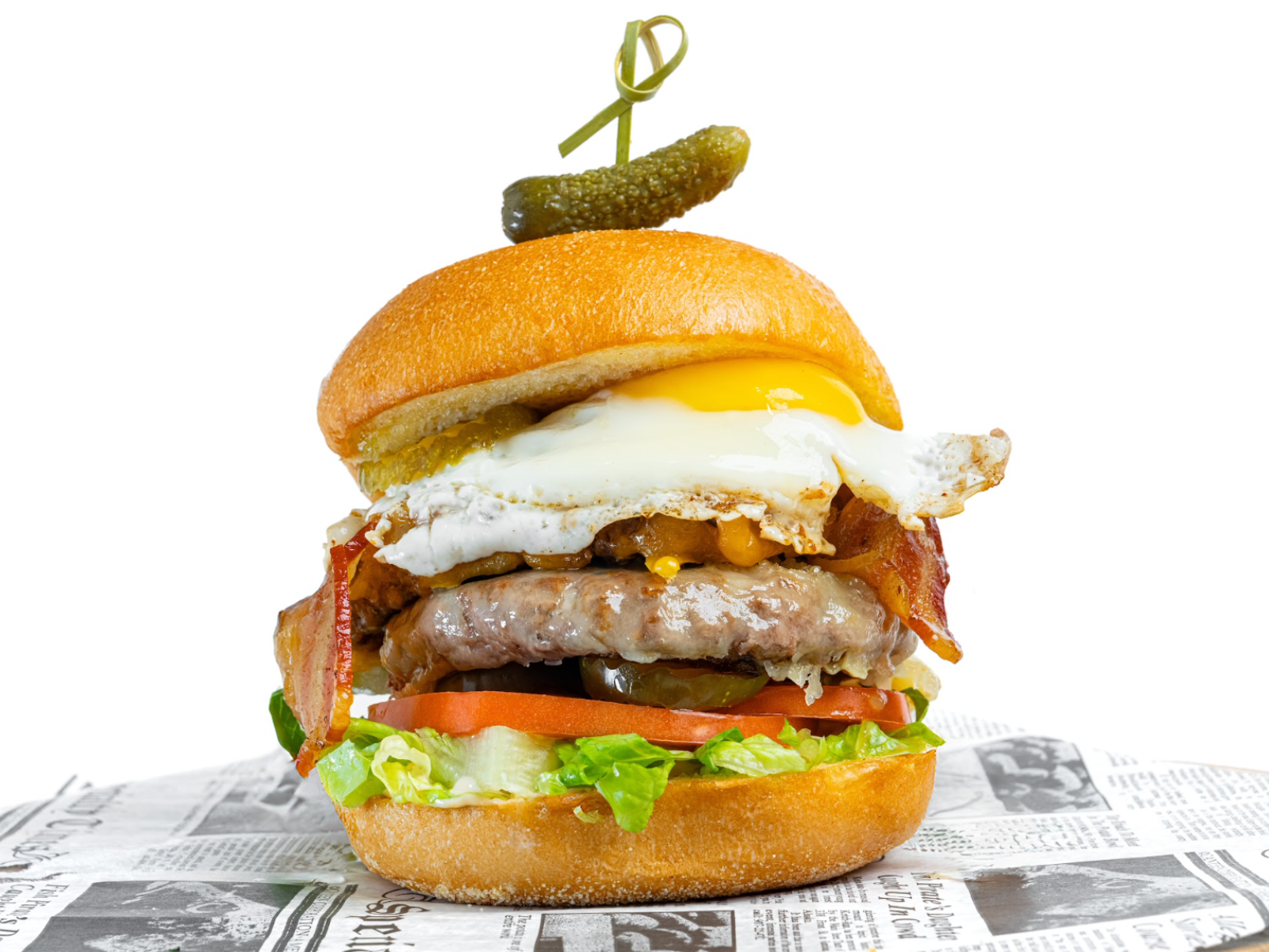 The Works Beef Burger