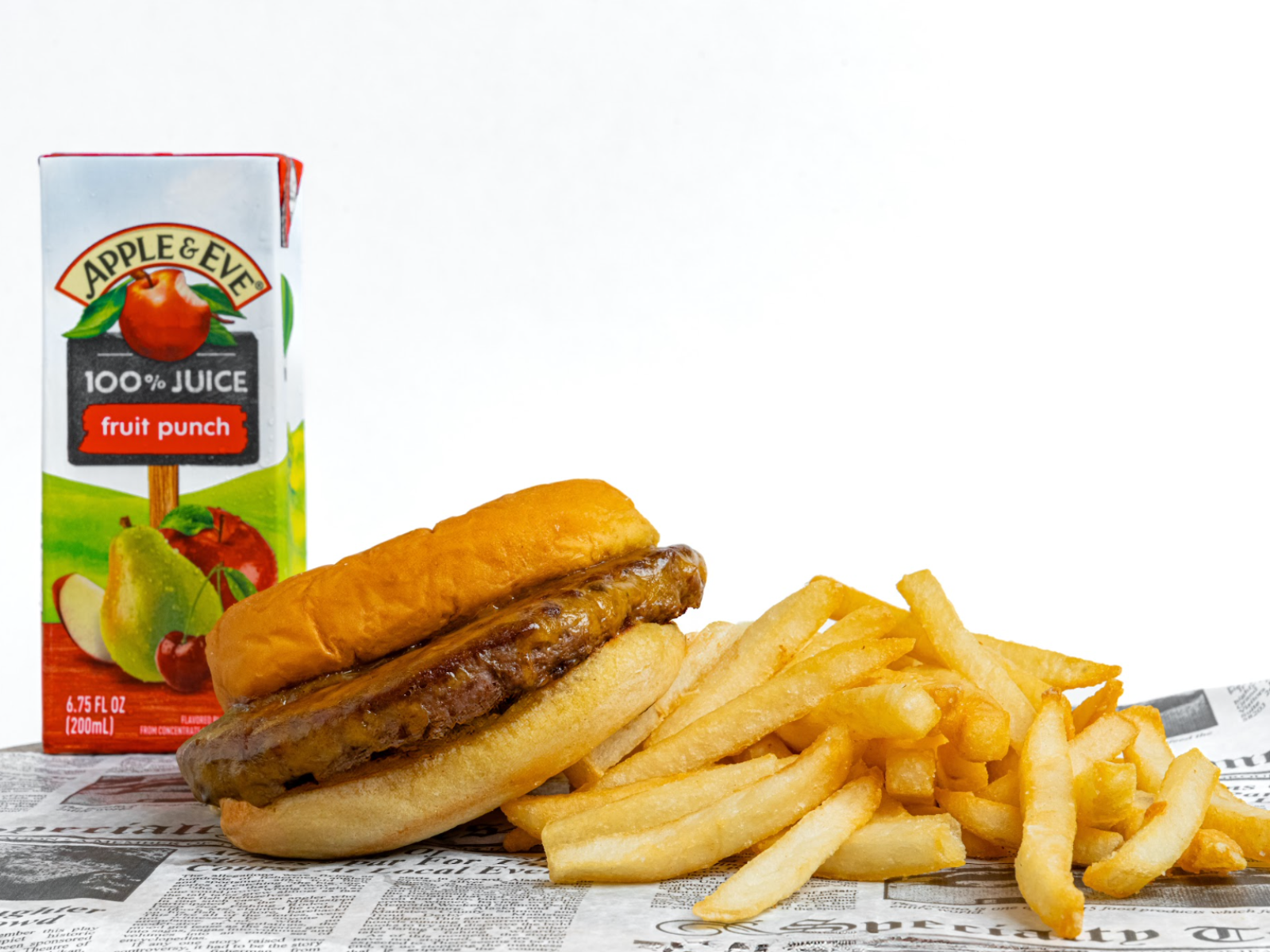 Mini Cheeseburger + Fries