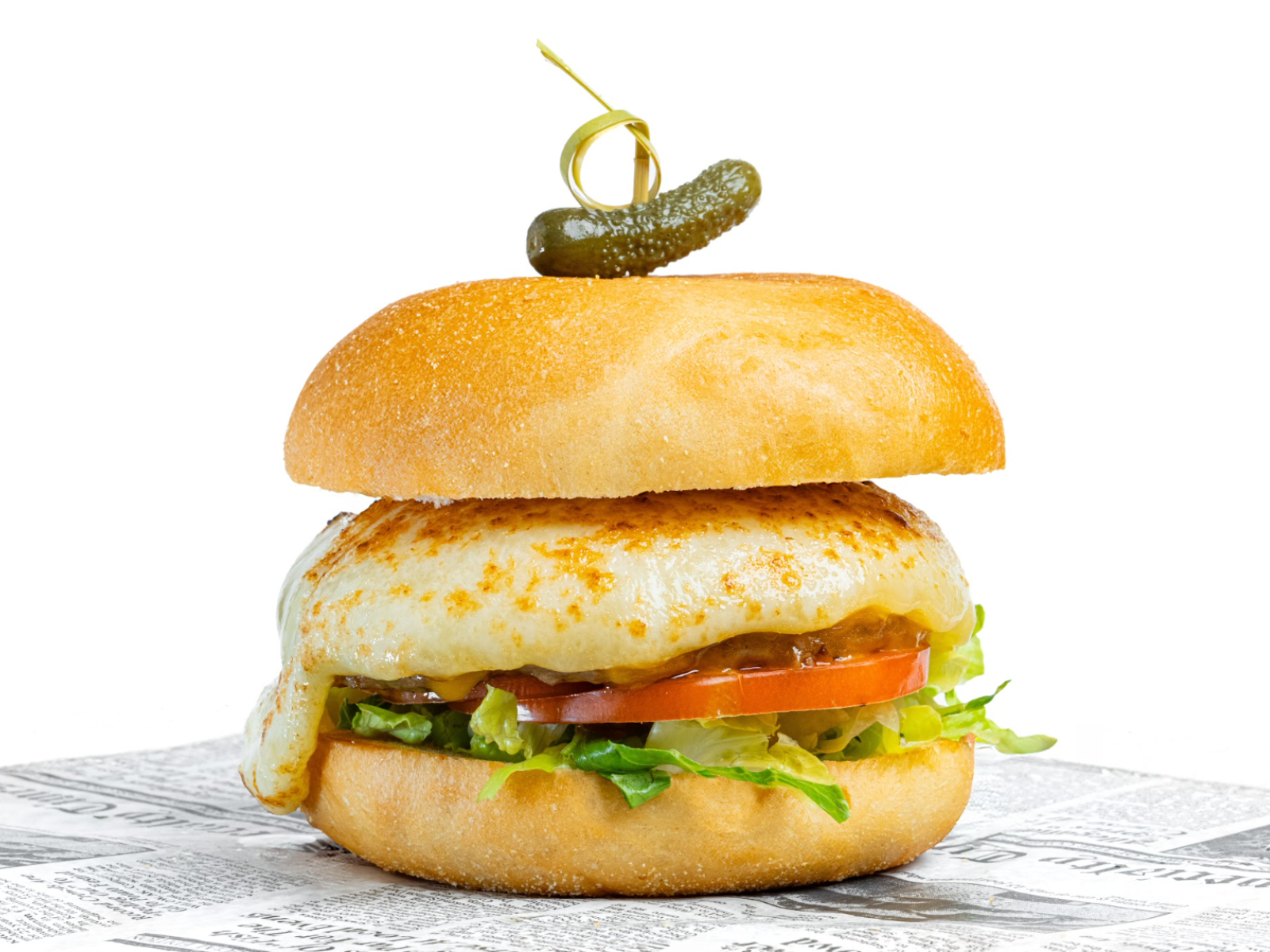 Provolone Burger